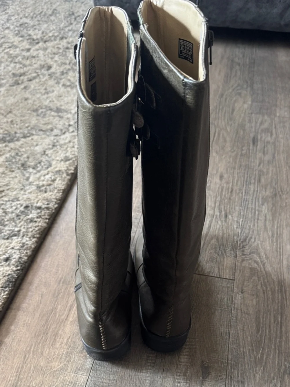 Keen Olive Green Over-the-Knee Riding Boots